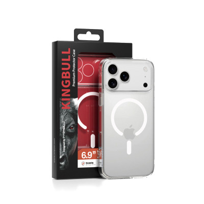 Ốp lưng Magsafe iPhone 17 Pro Max Mipow trong suốt