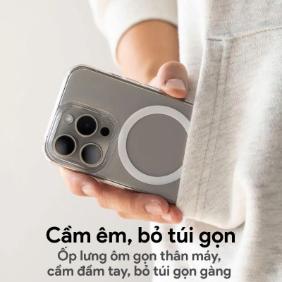Ốp lưng Magsafe iPhone Air DEKEY Cover...