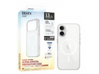 Ốp lưng Magsafe iPhone 17 DEKEY Cover Ultral Crystal