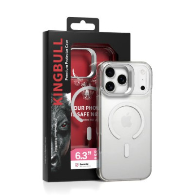 Ốp lưng Magsafe iPhone 17 Pro Mipow Kingbull Tempered Glass StandX