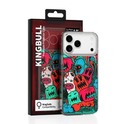 Ốp Lưng Magsafe iPhone 17 Pro Max Mipow Kingbull ViralX Monster Party