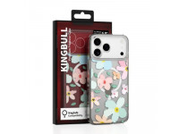 Ốp Lưng Magsafe iPhone 17 Pro Max Mipow Kingbull ViralX Flowers Painting