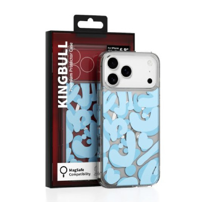 Ốp Lưng Magsafe iPhone 17 Pro Max Mipow Kingbull ViralX Blue Rhythm