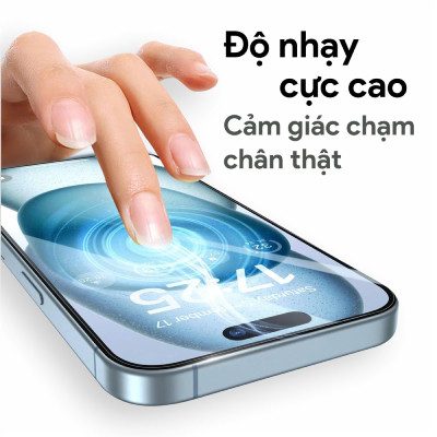 Dán cường lực chống nhìn trộm iPhone 14 Pro Max rút bụi Sentery Dekey SKU: PKS-8675