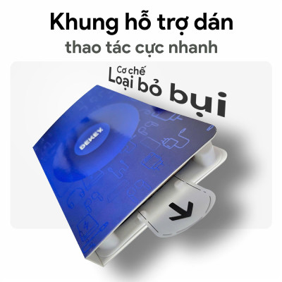 Dán cường lực chống nhìn trộm iPhone 15 Pro rút bụi Sentery Dekey SKU: PKS-8673