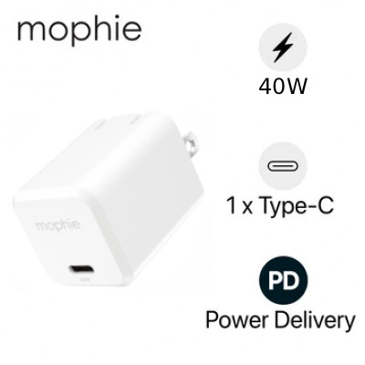 Cốc sạc Mophie Essentials 40W 1C GaN
