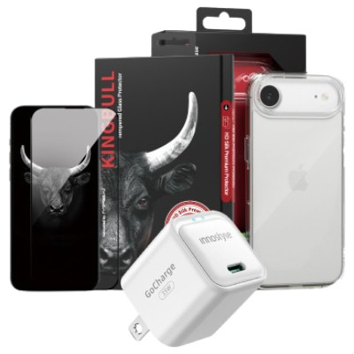 Combo VIP iPhone Air (Cốc 35W INNOSTYLE+Dán KINGBULL+Ốp MIPOW)