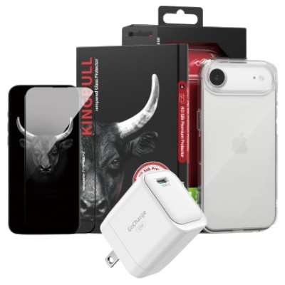 Combo VIP iPhone Air (Cốc 45W INNOSTYLE+Dán KINGBULL+Ốp MIPOW)