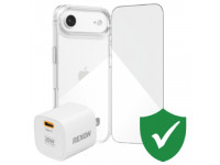 Combo VIP iPhone Air (Cốc 20W REXON+Dán ZAGG+Ốp ZAGG+VIP 1 đổi 1 12 Tháng)