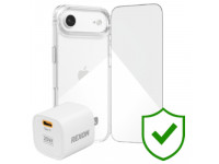 Combo VIP iPhone Air (Cốc 20W REXON+Dán ZAGG+Ốp ZAGG+VIP 24 Tháng toàn diện)