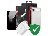 Combo VIP iPhone Air (Cốc 45W INNOSTYLE+Dán KINGBULL+Ốp MIPOW+VIP 1 đổi 1 12 Tháng)
