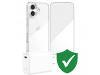 Combo VIP iPhone 17 (Cốc 30W MOPHIE+Dán ZAGG+Ốp ZAGG+VIP 1 đổi 1 12 Tháng)