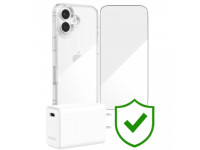 Combo VIP iPhone 17 (Cốc 30W MOPHIE+Dán ZAGG+Ốp ZAGG+VIP 24 Tháng toàn diện)