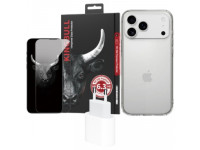 Combo VIP iPhone 17 Pro (Cốc 20W APPLE+Dán KINGBULL+Ốp MIPOW)