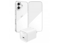 Combo VIP iPhone 17 (Cốc 40W MOPHIE+Dán ZAGG+Ốp ZAGG)