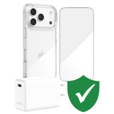 Combo VIP iPhone 17 Pro (Cốc 30W MOPHIE+Dán...