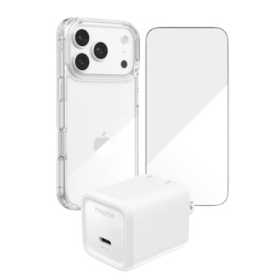 Combo VIP iPhone 17 Pro (Cốc 40W MOPHIE+Dán ZAGG+Ốp ZAGG) SKU: COMBO00500
