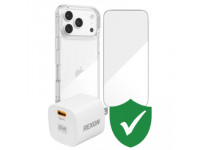 Combo VIP iPhone 17 Pro (Cốc 20W REXON+Dán ZAGG+Ốp ZAGG+VIP 1 đổi 1 12 Tháng)