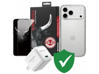 Combo VIP iPhone 17 Pro (Cốc 35W INNOSTYLE+Dán KINGBULL+Ốp MIPOW+VIP 1 đổi 1 12 Tháng)