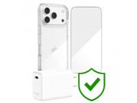 Combo VIP iPhone 17 Pro (Cốc 30W MOPHIE+Dán ZAGG+Ốp ZAGG+VIP 24 Tháng toàn diện)