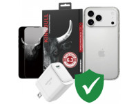Combo VIP iPhone 17 Pro (Cốc 45W INNOSTYLE+Dán KINGBULL+Ốp MIPOW+VIP 1 đổi 1 12 Tháng)