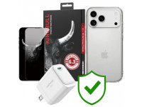 Combo VIP iPhone 17 Pro (Cốc 45W INNOSTYLE+Dán KINGBULL+Ốp MIPOW+VIP 24 Tháng toàn diện)