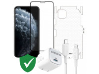 Combo VIP iPhone 11 Pro Max cũ (Cốc 20W+Cáp C to L ANKER+Dán TOP+PPF+24hCare 12 Tháng)