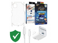 Combo VIP iPhone 12/12 Pro cũ (Cốc 20W+Cáp C to L ANKER+Dán DEKEY+PPF+VIP 1 đổi 1 12 Tháng)