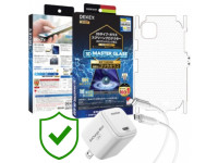 Combo VIP iPhone 12/12 Pro cũ (Cốc 20W+Cáp C to L Innostyle+Dán DEKEY+PPF+24hCare 12 Tháng)