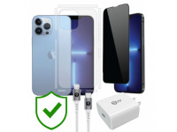 Combo VIP iPhone 13 Pro Max cũ (Cốc 20W+Cáp C to L 9FIT+Dán DEKEY+PPF+24hCare 12 Tháng)
