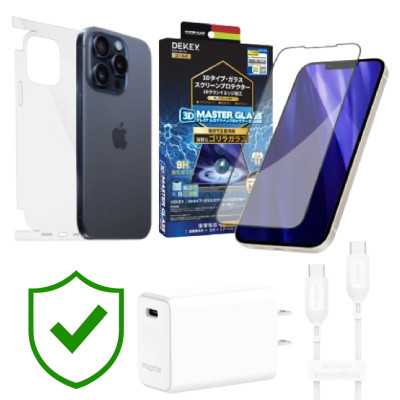 Combo VIP iPhone 15 Pro cũ (Cốc 30W+Cáp C to...