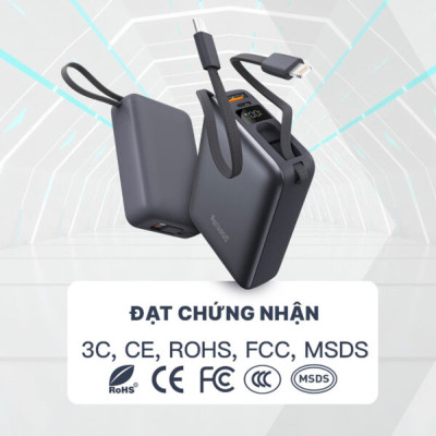 Sạc dự phòng StarGO Star X2 20000mAh 22.5W SKU: PKS-8702