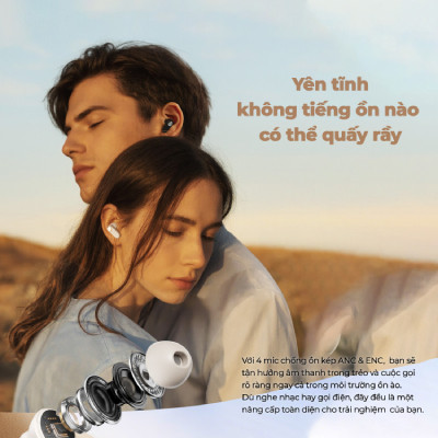 Tai nghe Bluetooth True Wireless Havit TW992 - ANC SKU: PKS-8701