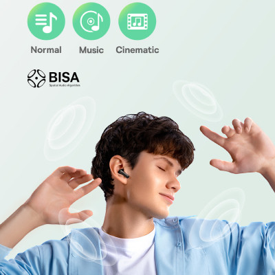 Tai nghe Bluetooth True Wireless Baseus Bass EP10 NC SKU: PKS-8695