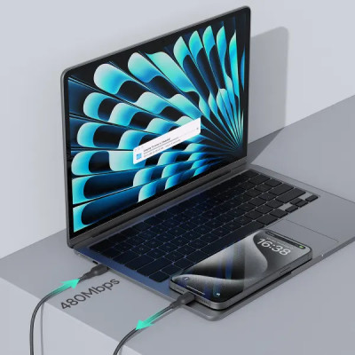 Cáp sạc Aukey CB-DCC063 C-C 60W 1M SKU: PKS-8720