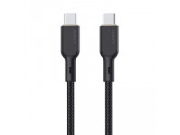 Cáp sạc Aukey CB-KCC102 C-C bọc dù lõi Kevlar siêu bền 1.8M