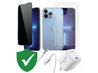 Combo VIP iPhone 13 Pro Max cũ (Cốc 20W+Cáp C to L Innostyle+Dán DEKEY+PPF+VIP 1 đổi 1 12 Tháng)