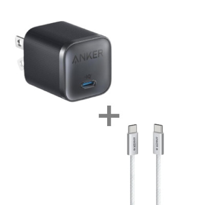 Combo Cốc 45W + Cáp sạc C to C Anker SKU: COMBO00539