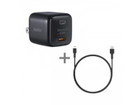 Combo Cốc 20W + Cáp sạc C to L Aukey