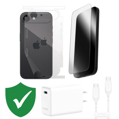 Combo VIP iPhone Air cũ (Cốc 30W+Cáp C to C Mophie+Dán ZAGG+PPF+VIP 1 đổi 1 12 Tháng)