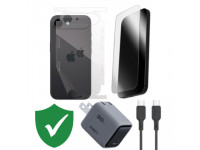 Combo VIP iPhone Air cũ (Cốc 30W+Cáp C to C Aukey+Dán ZAGG+PPF+VIP 1 đổi 1 12 Tháng)