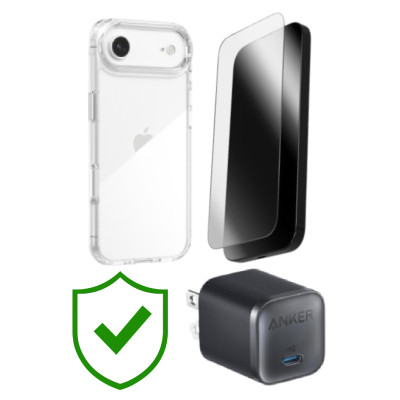 Combo VIP iPhone Air (Cốc 45W Anker+Dán ZAGG+Ốp ZAGG+VIP 24 Tháng toàn diện)