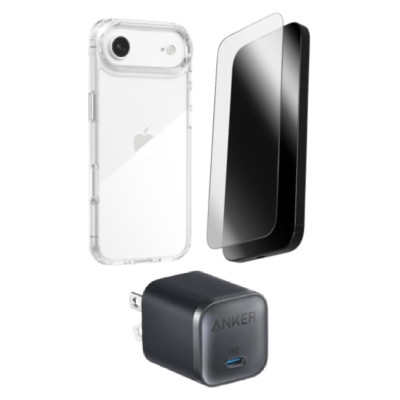 Combo VIP iPhone Air (Cốc 45W Anker+Dán ZAGG+Ốp ZAGG)