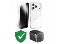 Combo VIP iPhone 17 Pro (Cốc 45W Anker+Dán ZAGG+Ốp ZAGG+VIP 1 đổi 1 12 Tháng)