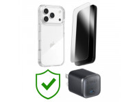 Combo VIP iPhone 17 Pro (Cốc 45W Anker+Dán ZAGG+Ốp ZAGG+VIP 24 Tháng toàn diện)