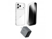 Combo VIP iPhone 17 Pro Max (Cốc 45W Aukey+Dán ZAGG+Ốp ZAGG)