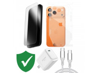 Combo VIP iPhone 17 Pro Max cũ (Cốc 45W+Cáp C to C Innostyle+Dán ZAGG+PPF+VIP 1 đổi 1 12 Tháng)