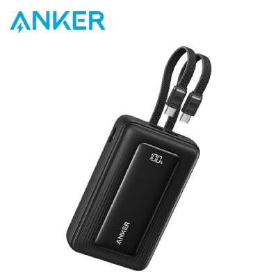 Sạc dự phòng Anker Zolo 20000mAh 45W 1A1C tích hợp 2 cáp Type-C A1681