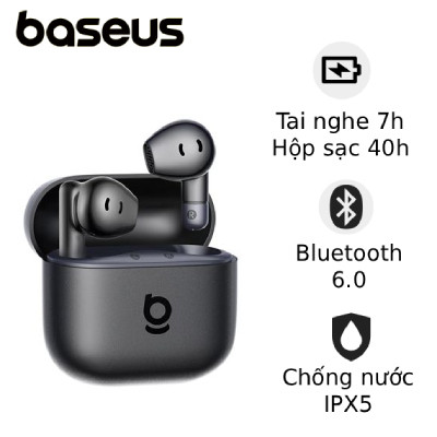 Tai nghe Bluetooth True Wireless Baseus Bass BS2 Lite