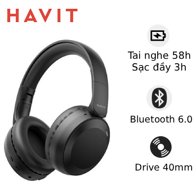 Tai nghe chụp tai Havit H603BT